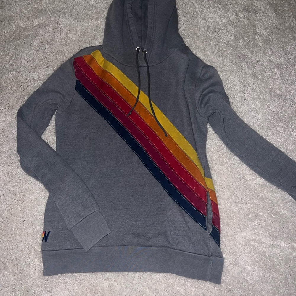 Aviator Nation hoodie, size S, has pockets, comfy and barely worn